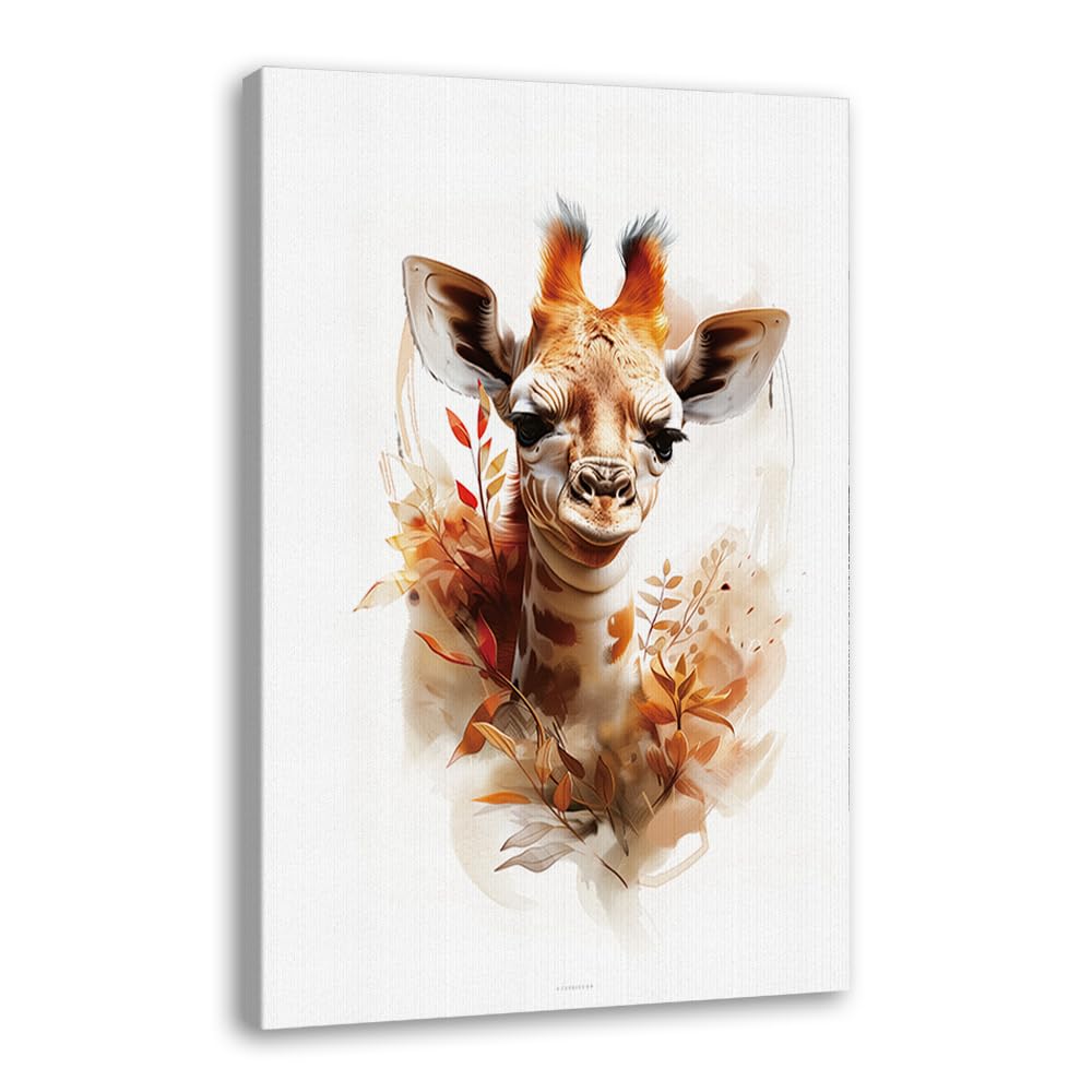 Amazon.co.jp: 水彩画 動物 ウォールアート キャンバス絵画、パンダ